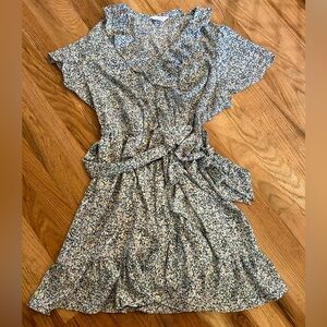 LC Lauren Conrad Floral Wrap Dress Never Worn